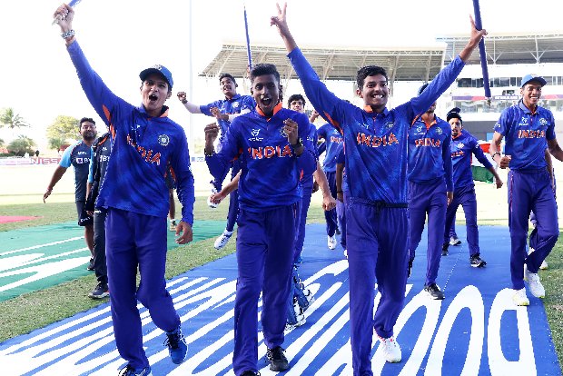 uploads/India win record-extending fifth U-19 World Cup title, beat England by 4 wickets