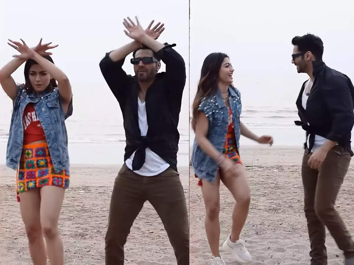 Varun Dhawan and Rashmika Mandanna shake a leg to Arabic Kuthu Varun Dhawan and Rashmika Mandanna shake a leg to Arabic Kuthu