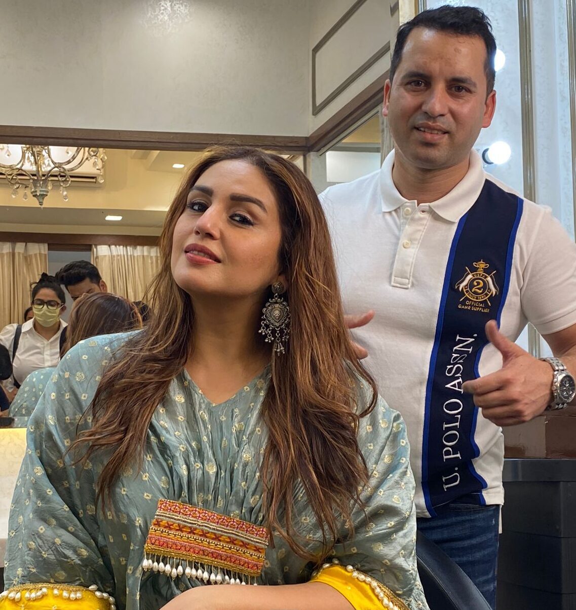 Bollywood Actress Huma Qureshi Launches Affinity Salon in Chandigarh Bollywood Actress Huma Qureshi Launches Affinity Salon in Chandigarh