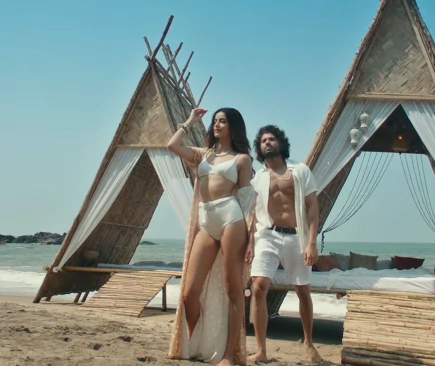 Liger song Aafat Released with Steamy Scenes of Ananya Panday Liger song Aafat Released with Steamy Scenes of Ananya Panday
