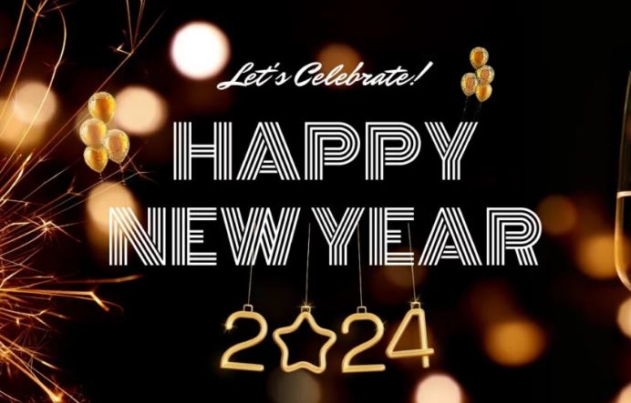 happy new year 2024,