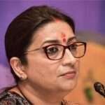 'Give justice to the female doctor', former Union Minister Smriti Irani targets Mamata Banerjee