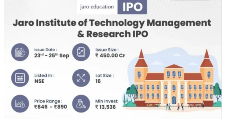 Jaro Institute IPO