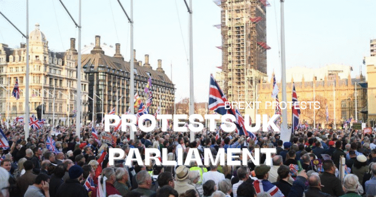 UK Parliament protests