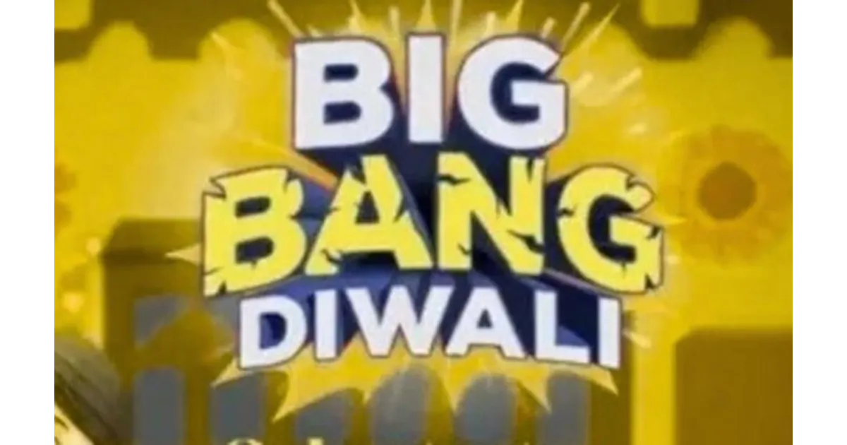 Flipkart Big Bang Diwali Sale