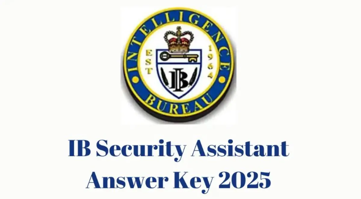 IB Security Assistant Answer Key 2025