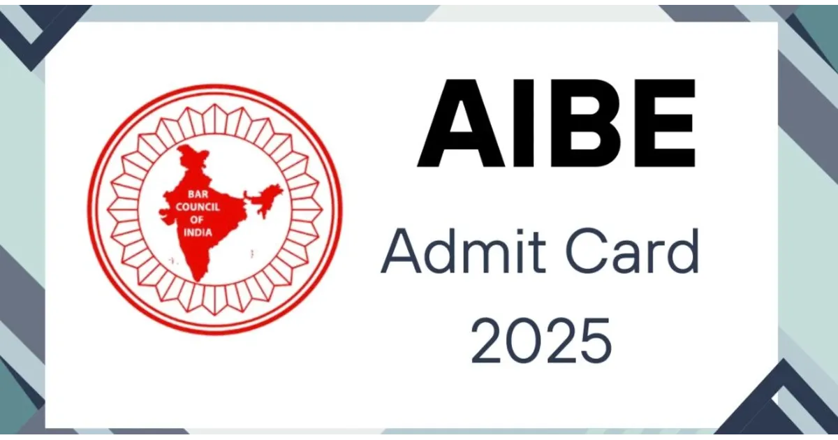 AIBE 20 Admit Card