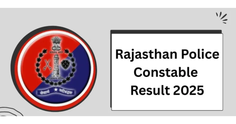 Rajasthan Police Constable