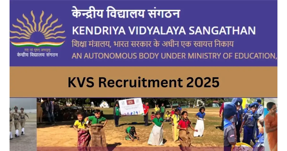 KVS 2025 Recruitment