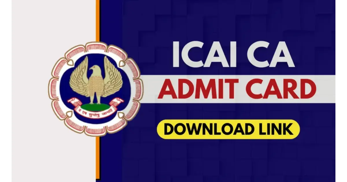 ICAI CA Admit Card