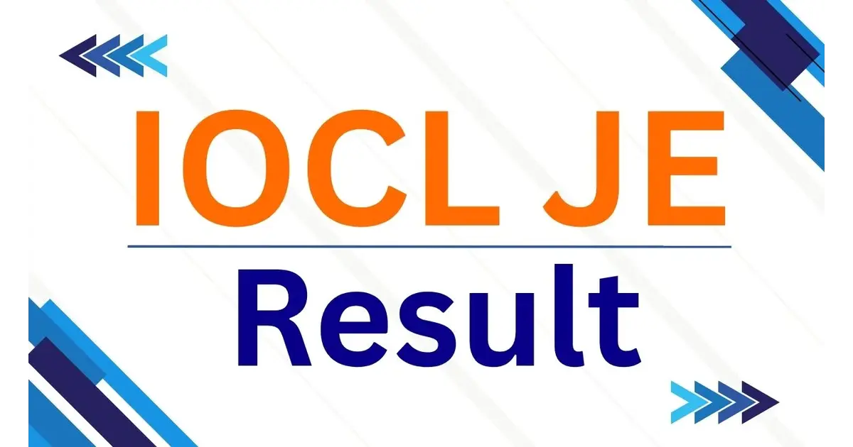 IOCL JE Result