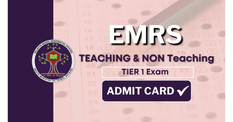 EMRS Admit Card