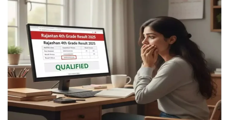 RSMSSB Grade 4 Result