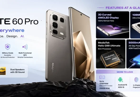 infinix note pro 60